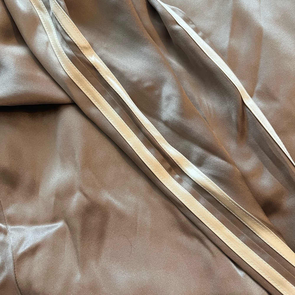 DONNI The Silk Stripe Crop Pant - Picture 5 of 5